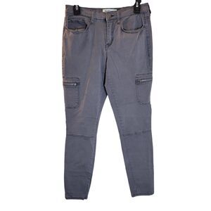 Mudd Womens Size 9 Gray Solid Skinny Utility Pants